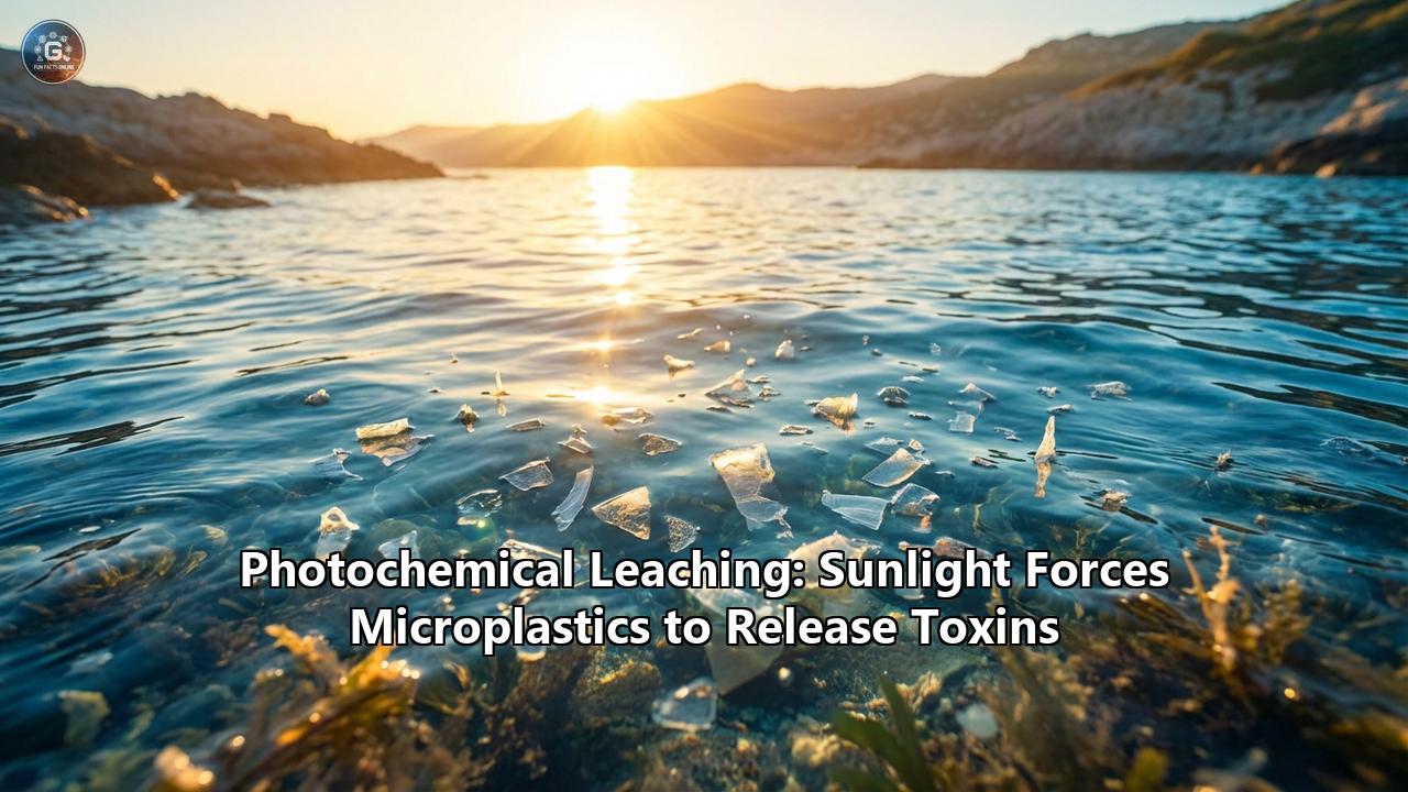 Photochemical Leaching: Sunlight Forces Microplastics to Release Toxins