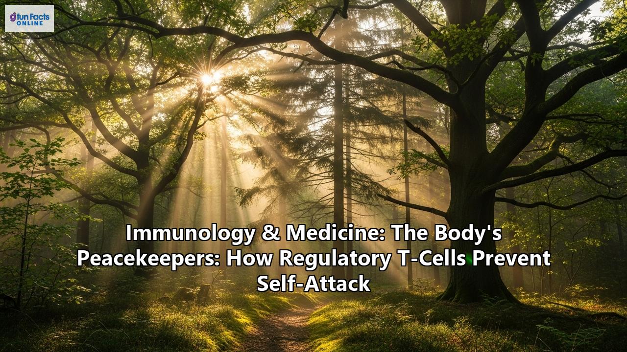 Immunology & Medicine: The Body's Peacekeepers: How Regulatory T-Cells Prevent Self-Attack