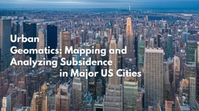 Urban Geomatics: Mapping and Analyzing Subsidence in Major US Cities