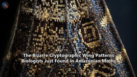 The Bizarre Cryptographic Wing Patterns Biologists Just Found in Amazonian Moths