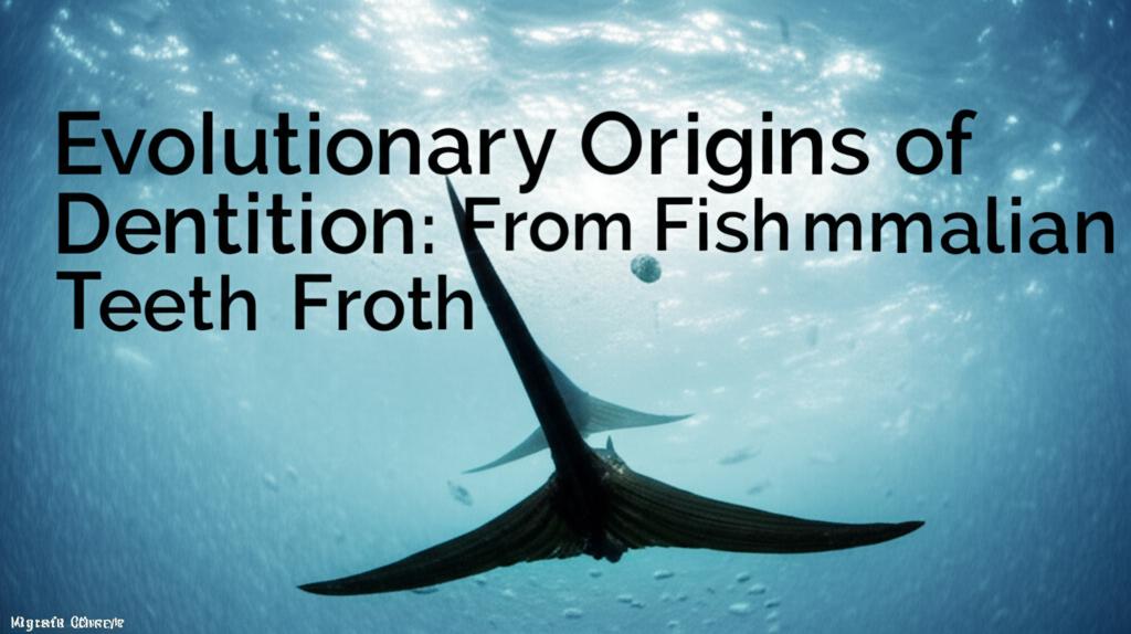 Evolutionary Origins of Dentition: From Fish Armor to Mammalian Teeth