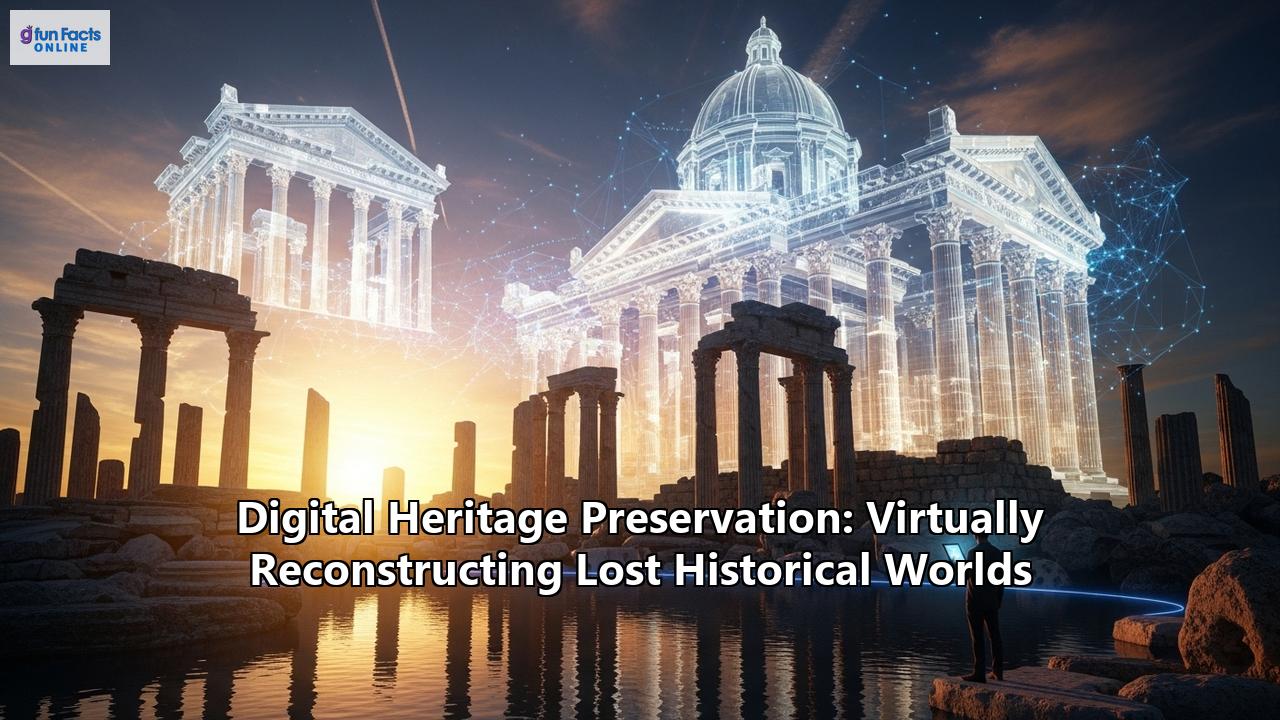 Digital Heritage Preservation: Virtually Reconstructing Lost Historical Worlds