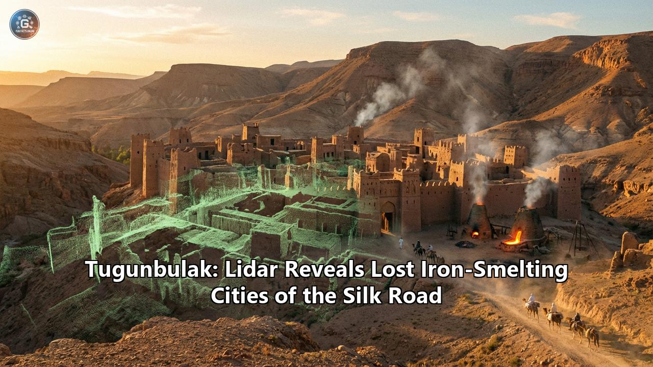 Tugunbulak: Lidar Reveals Lost Iron-Smelting Cities of the Silk Road