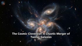 The Cosmic Cloverleaf: A Chaotic Merger of Twelve Galaxies