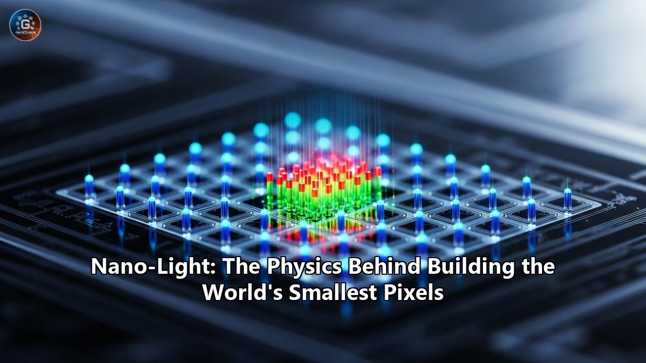 Nano-Light: The Physics Behind Building the World's Smallest Pixels