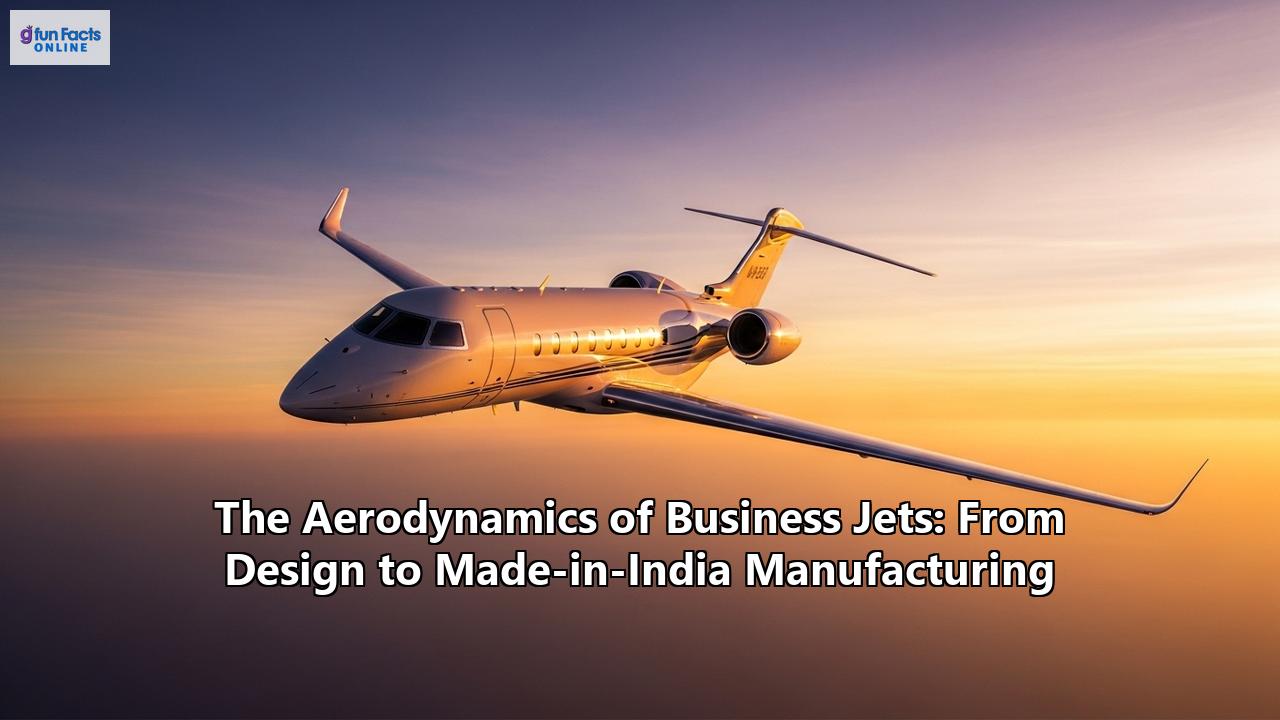 The Aerodynamics of Business Jets: From Design to Made-in-India Manufacturing