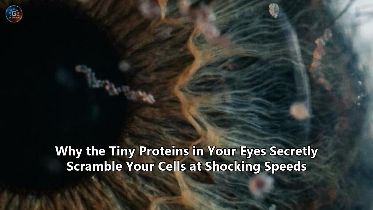 Why the Tiny Proteins in Your Eyes Secretly Scramble Your Cells at Shocking Speeds