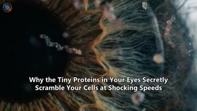 Why the Tiny Proteins in Your Eyes Secretly Scramble Your Cells at Shocking Speeds