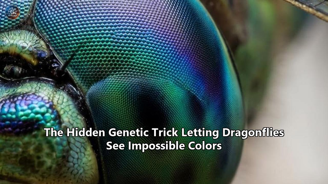 The Hidden Genetic Trick Letting Dragonflies See Impossible Colors
