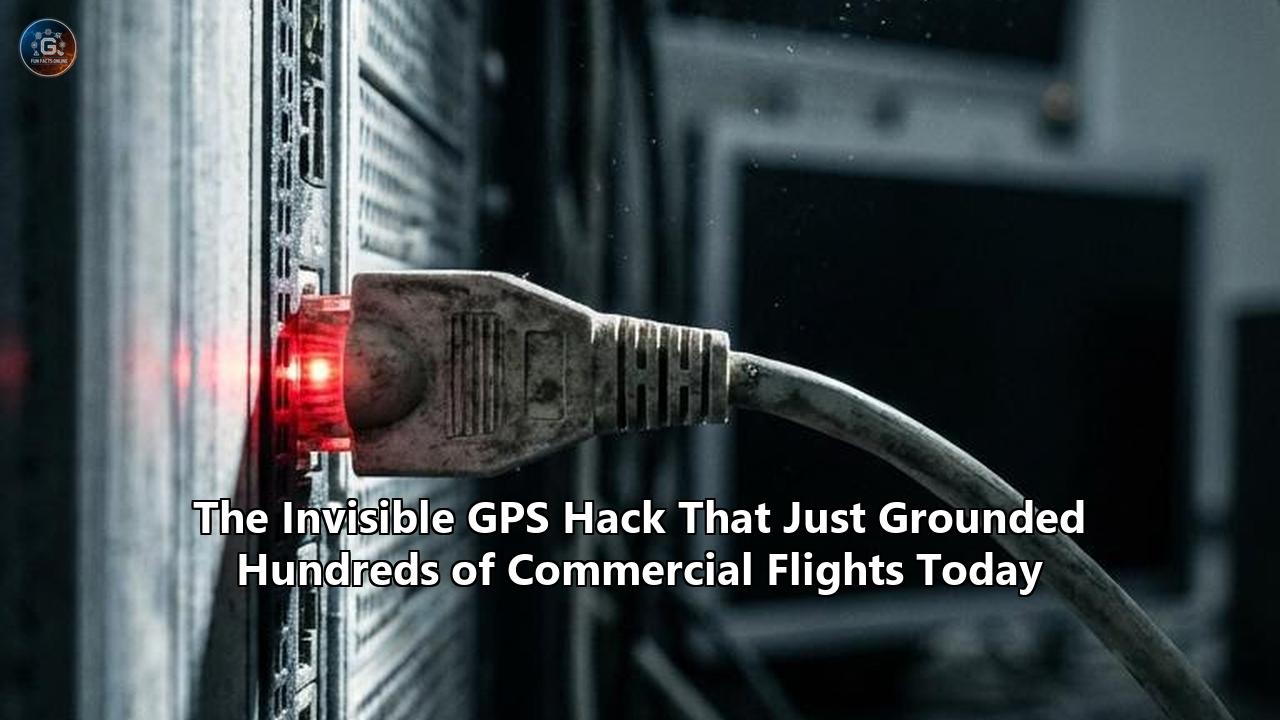 The Invisible GPS Hack That Just Grounded Hundreds of Commercial Flights Today