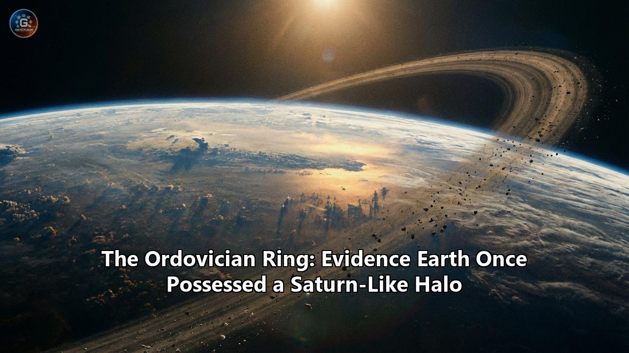 The Ordovician Ring: Evidence Earth Once Possessed a Saturn-Like Halo