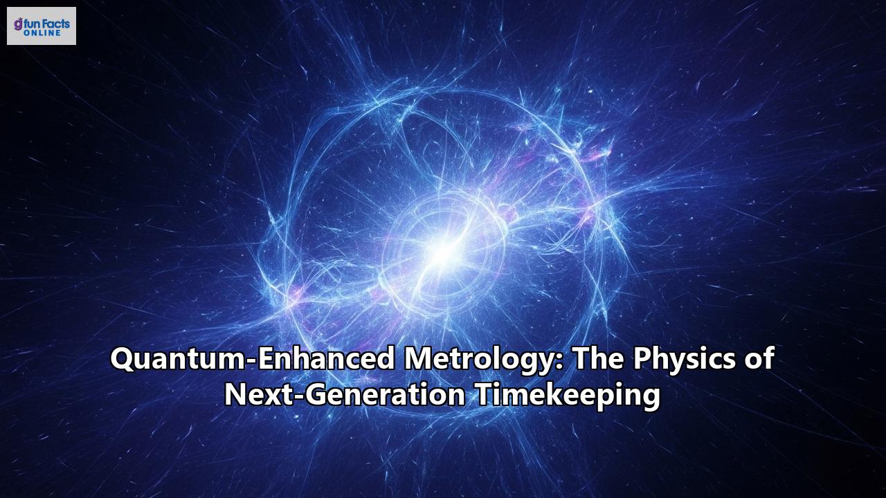 Quantum-Enhanced Metrology: The Physics of Next-Generation Timekeeping