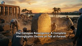 The Canopus Resurgence: A Complete Hieroglyphic Decree at Tell al-Faraun