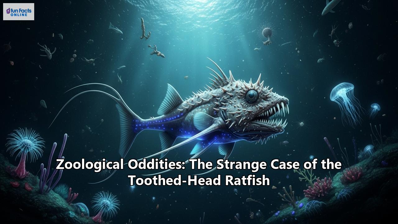 Zoological Oddities: The Strange Case of the Toothed-Head Ratfish