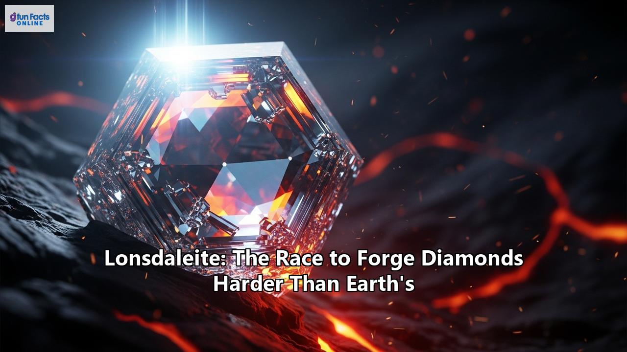 Lonsdaleite: The Race to Forge Diamonds Harder Than Earth's
