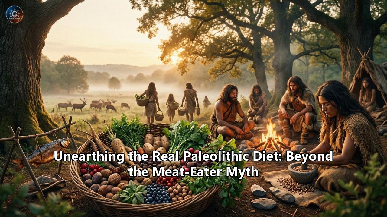 Unearthing the Real Paleolithic Diet: Beyond the Meat-Eater Myth