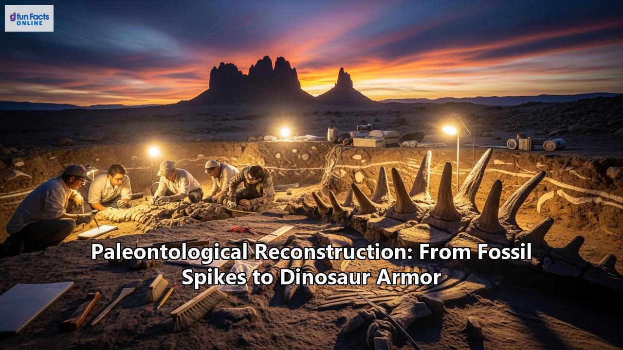 Paleontological Reconstruction: From Fossil Spikes to Dinosaur Armor