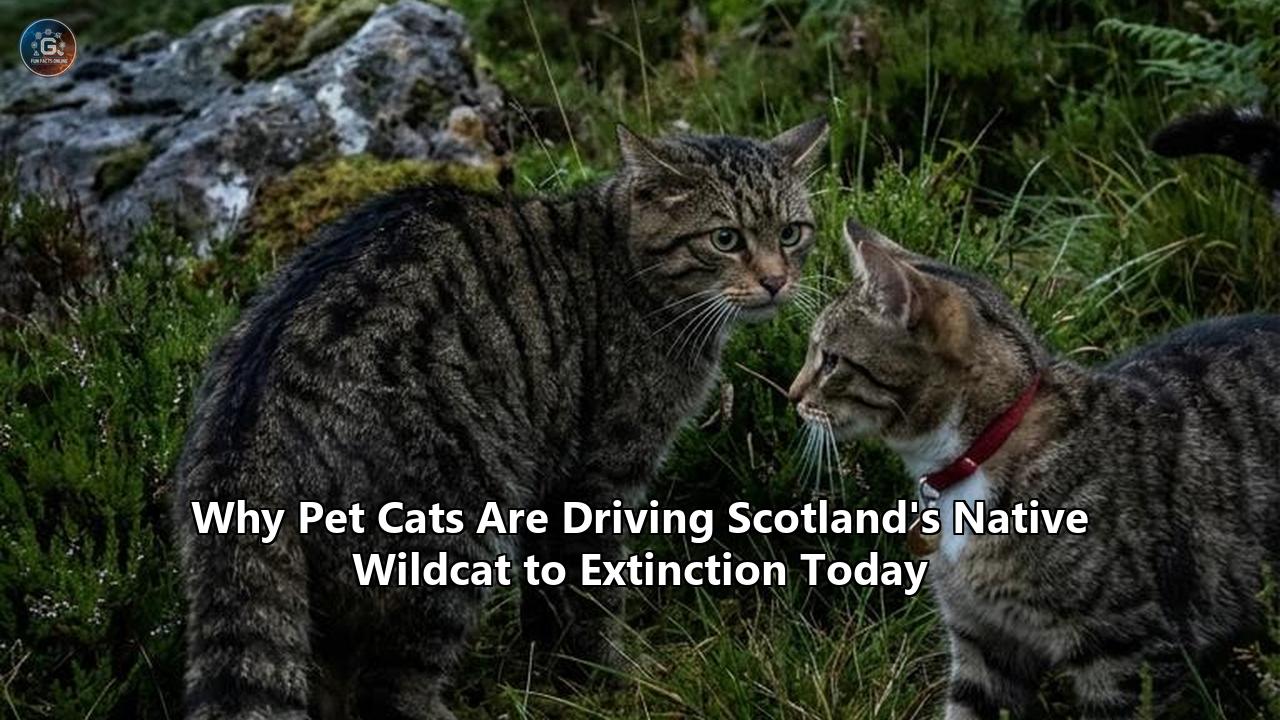 Why Pet Cats Are Driving Scotland's Native Wildcat to Extinction Today