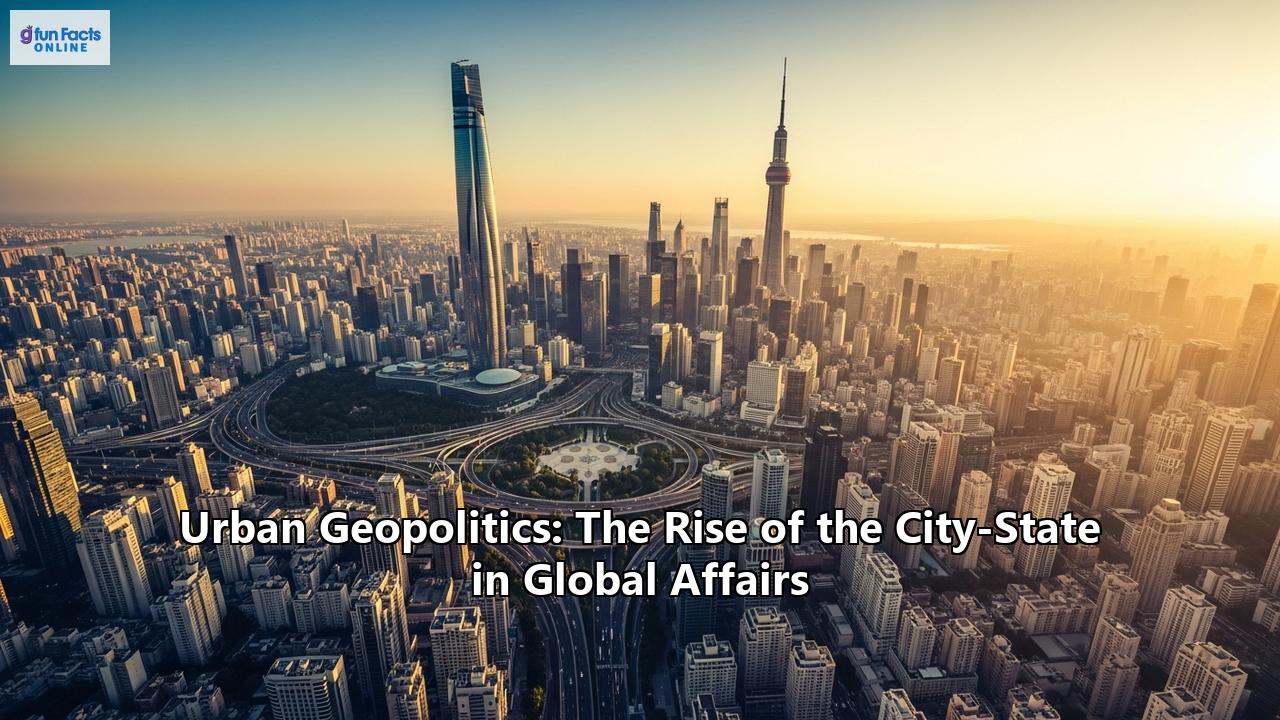 Urban Geopolitics: The Rise of the City-State in Global Affairs