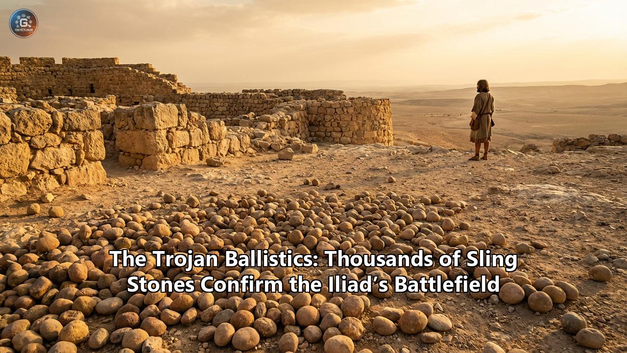 The Trojan Ballistics: Thousands of Sling Stones Confirm the Iliad’s Battlefield