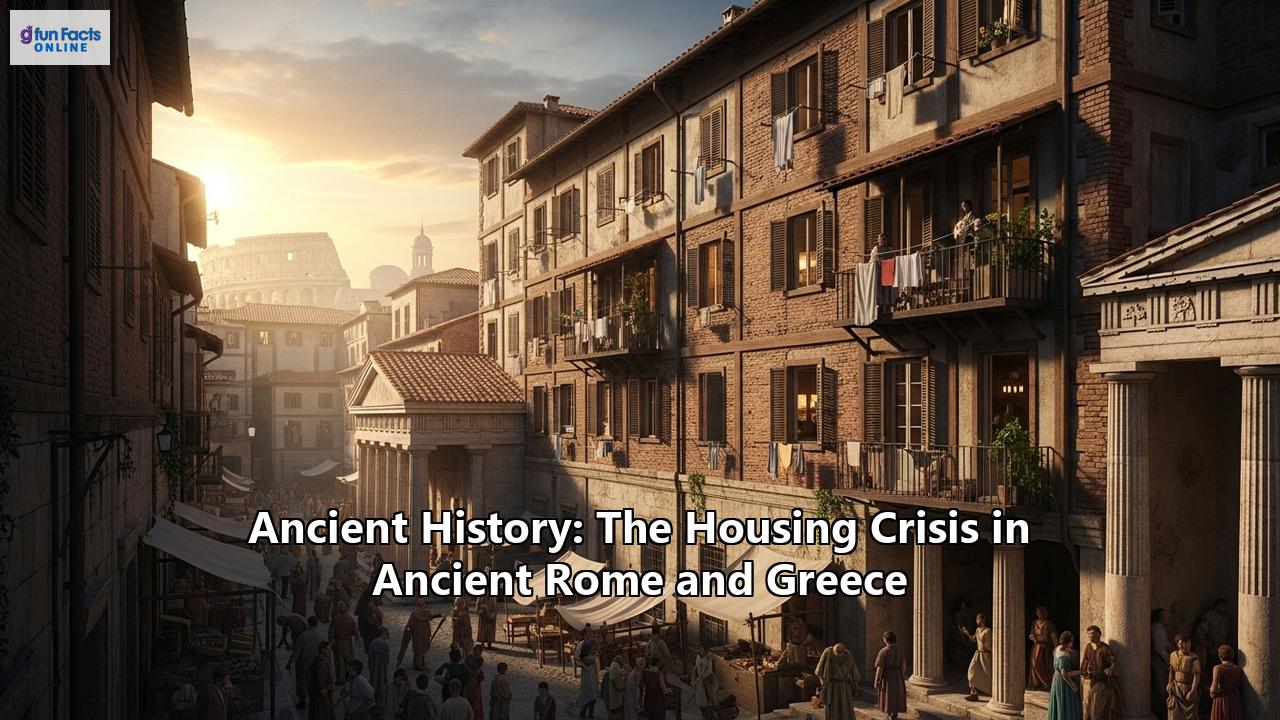 Ancient History: The Housing Crisis in Ancient Rome and Greece