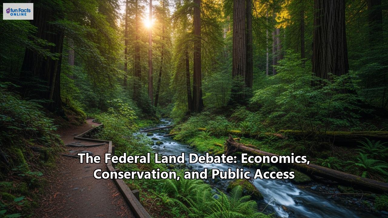 The Federal Land Debate: Economics, Conservation, and Public Access