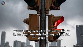 Why City Engineers Are Baffled By Traffic Lights Spontaneously Freezing on Red This Week