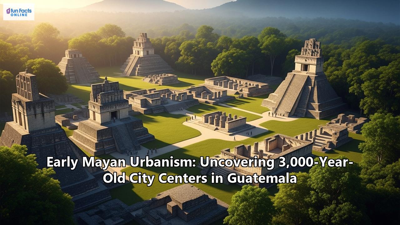 Early Mayan Urbanism: Uncovering 3,000-Year-Old City Centers in Guatemala