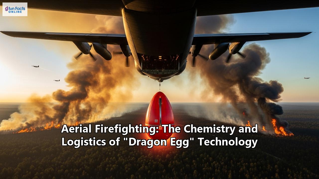 Aerial Firefighting: The Chemistry and Logistics of "Dragon Egg" Technology