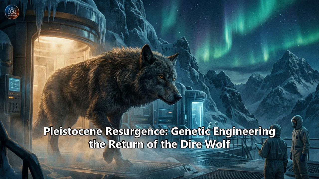 Pleistocene Resurgence: Genetic Engineering the Return of the Dire Wolf