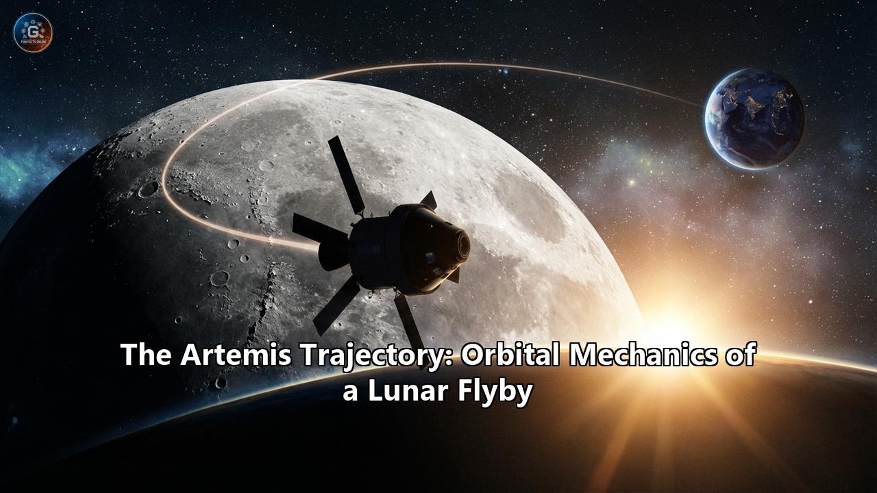 The Artemis Trajectory: Orbital Mechanics of a Lunar Flyby