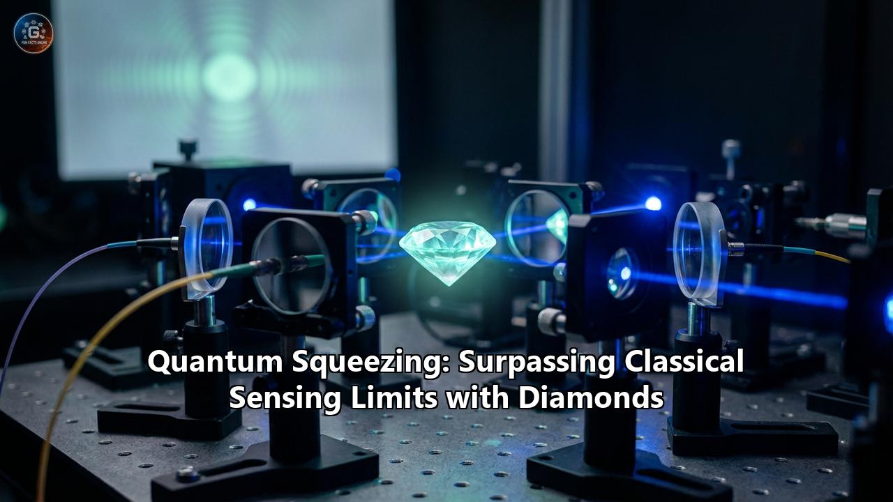 Quantum Squeezing: Surpassing Classical Sensing Limits with Diamonds