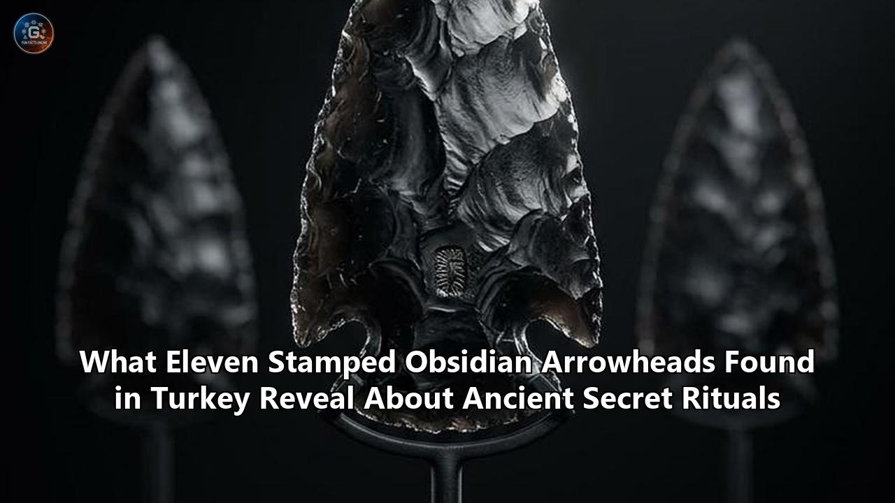 What Eleven Stamped Obsidian Arrowheads Found in Turkey Reveal About Ancient Secret Rituals