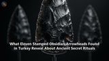 What Eleven Stamped Obsidian Arrowheads Found in Turkey Reveal About Ancient Secret Rituals