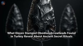 What Eleven Stamped Obsidian Arrowheads Found in Turkey Reveal About Ancient Secret Rituals