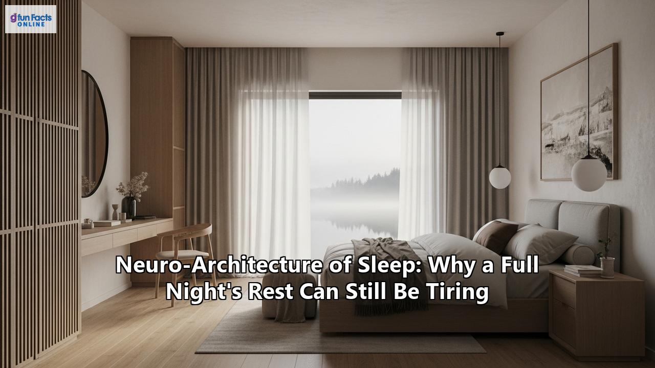 Neuro-Architecture of Sleep: Why a Full Night's Rest Can Still Be Tiring
