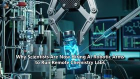 Why Scientists Are Now Hiring AI Robotic Arms to Run Remote Chemistry Labs