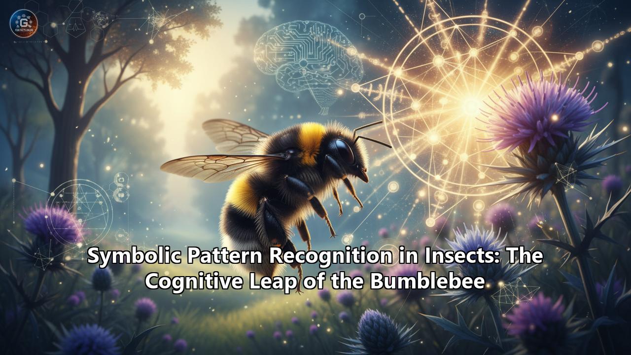 Symbolic Pattern Recognition in Insects: The Cognitive Leap of the Bumblebee