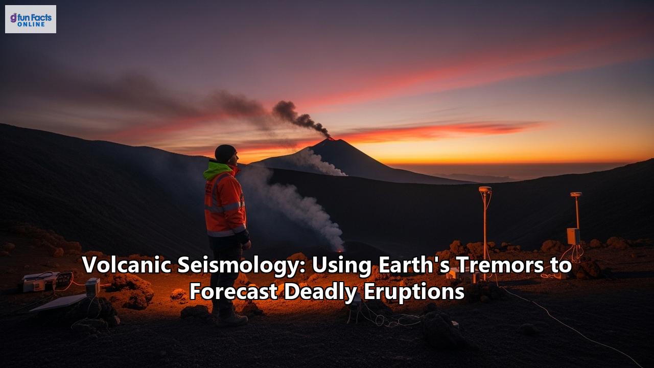 Volcanic Seismology: Using Earth's Tremors to Forecast Deadly Eruptions