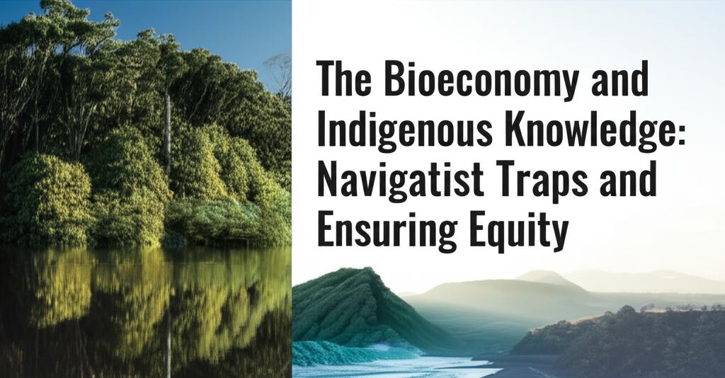 The Bioeconomy and Indigenous Knowledge: Navigating Capitalist Traps and Ensuring Equity