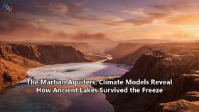 The Martian Aquifers: Climate Models Reveal How Ancient Lakes Survived the Freeze