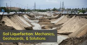 Soil Liquefaction: Mechanics, Geohazards, & Solutions