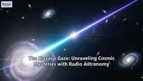 The Blazar's Gaze: Unraveling Cosmic Mysteries with Radio Astronomy