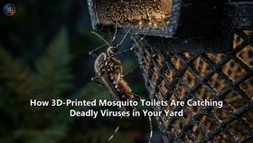 How 3D-Printed Mosquito Toilets Are Catching Deadly Viruses in Your Yard