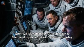 Why Five ISS Astronauts Just Emergency Sheltered Inside a SpaceX Capsule Yesterday