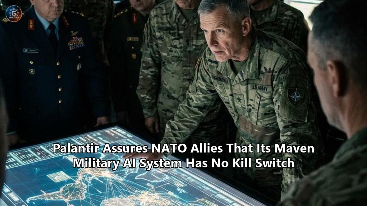 Palantir Assures NATO Allies That Its Maven Military AI System Has No Kill Switch