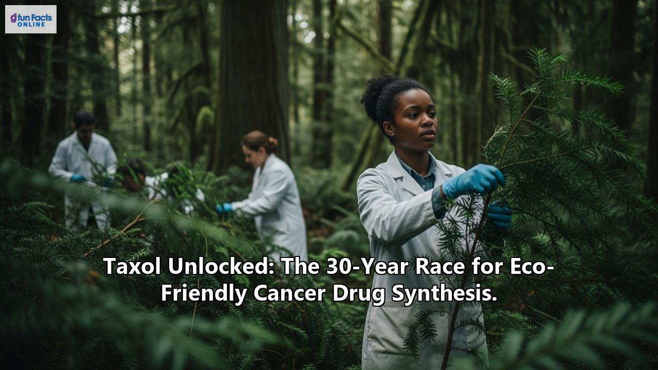 Taxol Unlocked: The 30-Year Race for Eco-Friendly Cancer Drug Synthesis.