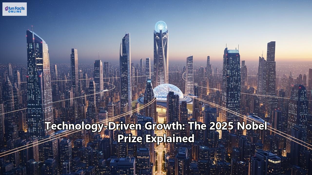 Technology-Driven Growth: The 2025 Nobel Prize Explained