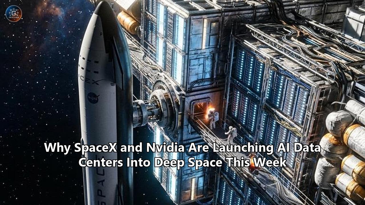 Why SpaceX and Nvidia Are Launching AI Data Centers Into Deep Space This Week