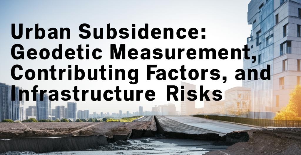 Urban Subsidence: Geodetic Measurement, Contributing Factors, and Infrastructure Risks
